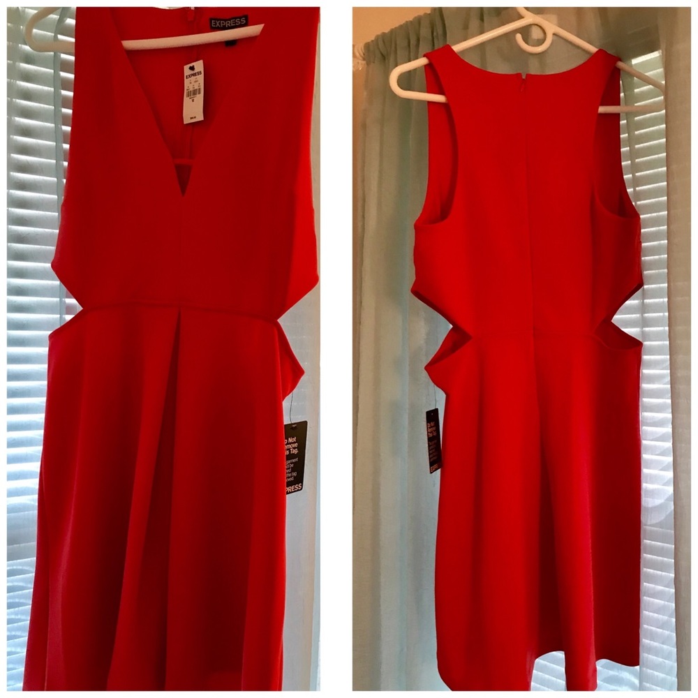 Dress color orange - Picture 2 of 2